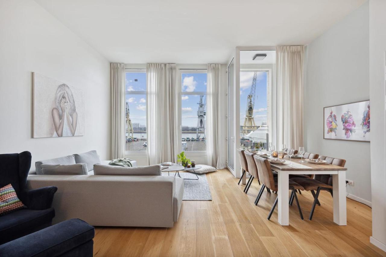 Bright Waterfront Apartment Antwerpen Exterior foto