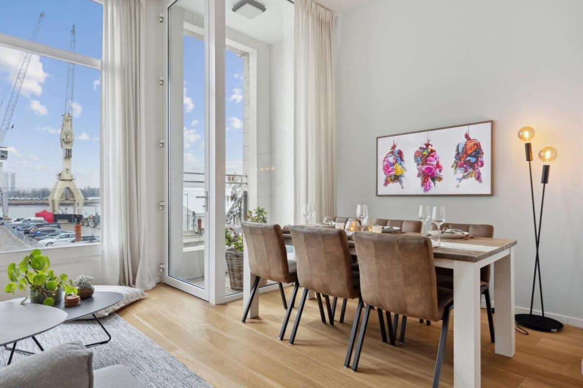 Bright Waterfront Apartment Antwerpen Exterior foto