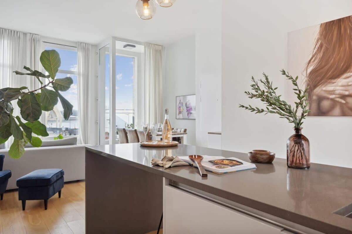Bright Waterfront Apartment Antwerpen Exterior foto