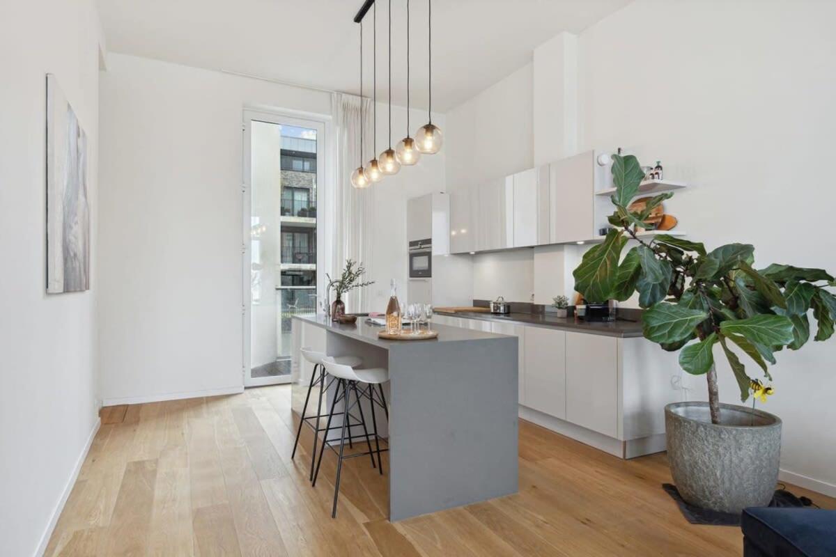 Bright Waterfront Apartment Antwerpen Exterior foto